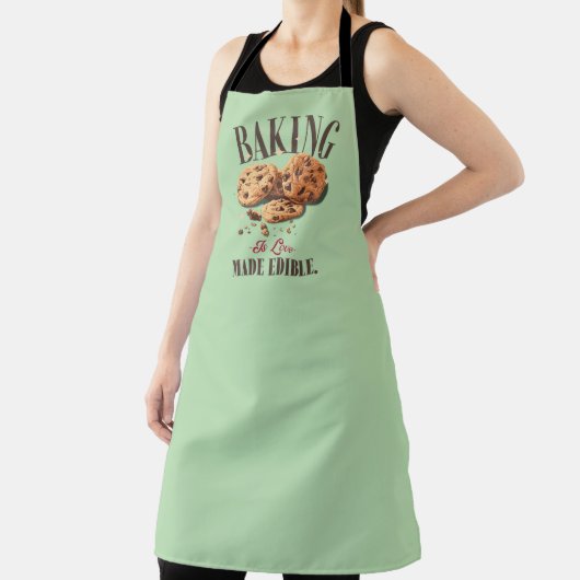 ベーキングは愛で作られた食用 エプロン (インサイチュ)