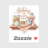 ベーキングは私のすごい力 シール (シート)