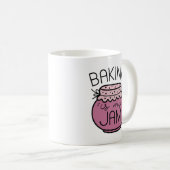 ベーキングは私のジャム コーヒーマグカップ (正面右)
