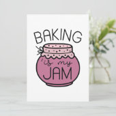 ベーキングは私のジャム サンキューカード (スタンド正面)