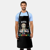 ベーキングは私の超能力の甘いスロッ焼いたト大人Cl エプロン (着用した状態)