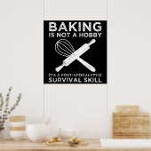 ベーキングは趣味じゃない生き残り術だ ポスター (キッチン)