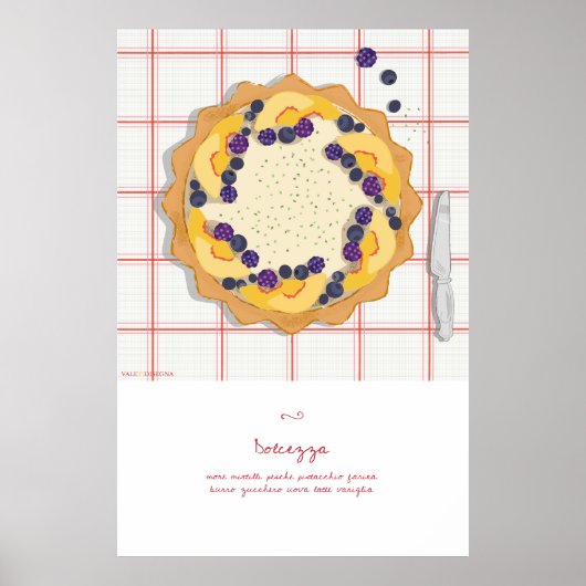 ベーキングへの情熱とクロスタータイタリアント ポスター (正面)