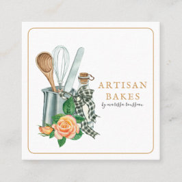 ベーキングアトラスベーカリーベイカー スクエア名刺