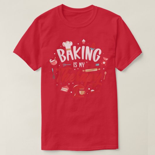 ベーキングイマイセラピー486 Tシャツ (デザイン正面)