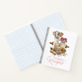 ベーキングインスパイアパーソナライズされたレシピ ノートブック (内部)