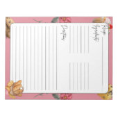 ベーキングインスパイアレシピ ノートパッド (正面)