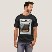 ベーキングオーブン衣裳ハロウィンシルベスターホットファーナック Tシャツ (正面フル)