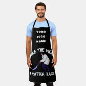 ベーキングカスタムエプロン エプロン (着用した状態)