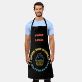 ベーキングカスタムエプロン エプロン (着用した状態)