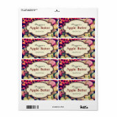 ベーキングカスタム用Appleラベル ラベル (フルシート)