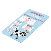 ベーキングキッチンチャートの乳製品の代替品 マグネット (左側)