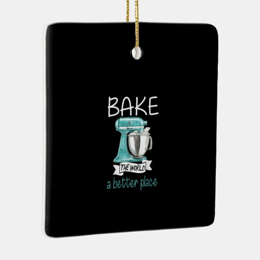 ベーキングギフトベーカーが世界を焼く セラミックオーナメント (右)