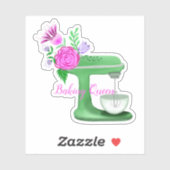 ベーキングクイーンとフローラミキサー シール (シート)