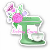 ベーキングクイーンとフローラミキサー シール (正面)