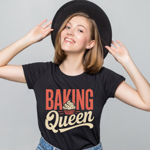 ベーキングクイーン – ベーカリーパステリーシェフ Tシャツ
