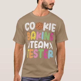 ベーキングクッキーチームテスタークッキーベーキングチーム Tシャツ