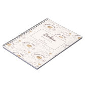 ベーキングクッキーパターン | Cookieレシピノートブック ノートブック (左側)