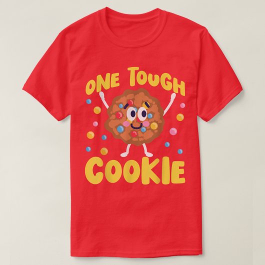 ベーキングクッキーワンタフクッキー Tシャツ (デザイン正面)