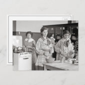 ベーキングクラス, 1935 ポストカード (正面/裏面)