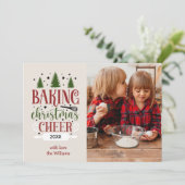 ベーキングクリスマス応援2枚 シーズンカード (スタンド正面)