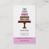 ベーキングケーキケータリング名刺 名刺 (正面)