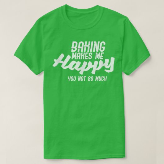 ベーキングシェフ専門フードTシャツ Tシャツ (デザイン正面)