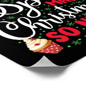 ベーキングシュガー&スパイスでクリスマスを素敵 ポスター (角)