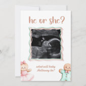 ベーキングジンジャーパンフェスティバル性別開示 招待状 (裏面)