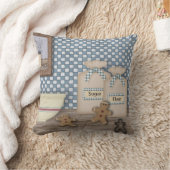 ベーキングジンジャーパン枕 クッション (ブランケット)