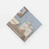 ベーキングジンジャーブレッドマン紙ナプキンス スタンダードランチョンナプキン (角)