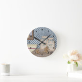 ベーキングジンジャーブレッド壁時計 ラウンド壁時計 (ホーム)