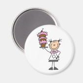 ベーキングスティック図 マグネット (正面/裏面)