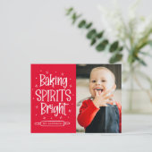 ベーキングスピリッツブライトレッドフォト シーズンポストカード (スタンド正面)