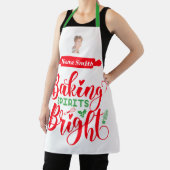 ベーキングスピリッツ明るいおもしろいクリスマスノベルティ エプロン (インサイチュ)
