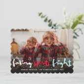 ベーキングスピリッツ明るいきらめくクリスマスフォト シーズンカード (スタンド正面)