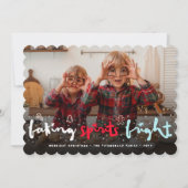 ベーキングスピリッツ明るいきらめくクリスマスフォト シーズンカード (正面)