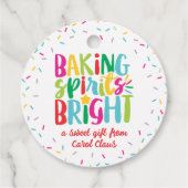 ベーキングスピリッツ明るいカラフルふりかけるクリスマス フェイバータグ (裏面)
