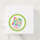 ベーキングスピリッツ明るいカラフルクリスマストリート フェイバータグ (インサイチュ)