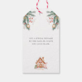 ベーキングスピリッツ明るいクリスマスギフトタグ ギフトタグ (裏面)