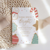 ベーキングスピリッツ明るいクリスマスクッキー交換 招待状