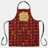 ベーキングスピリッツ明るいクリスマス エプロン (正面)