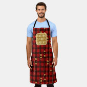 ベーキングスピリッツ明るいクリスマス エプロン (着用した状態)