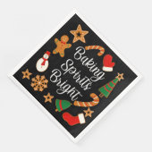 ベーキングスピリッツ明るいジンジャーブレッドクリスマスクッキー (コーナー)