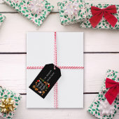 ベーキングスピリッツ明るいジンジャーブレッドクリスマスクッキー ギフトタグ