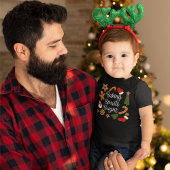 ベーキングスピリッツ明るいジンジャーブレッドクリスマスクッキー ベビーTシャツ