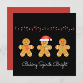 ベーキングスピリッツ明るいジンジャーブレッドマン シーズンカード (正面/裏面)