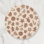 ベーキングスピリッツ明るいホリデークッキーイエロー フェイバータグ (裏面)