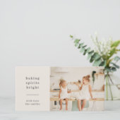 ベーキングスピリッツ |おもしろいキッズフォトニュートラル シーズンカード (スタンド正面)