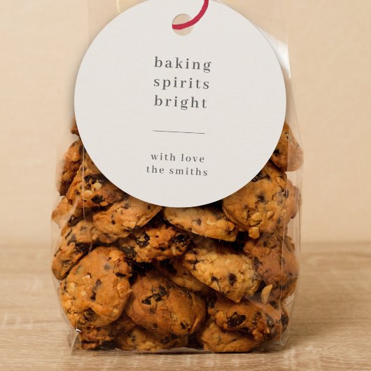 ベーキングスピリッツ |おもしろいキッズフォトニュートラル フェイバータグ